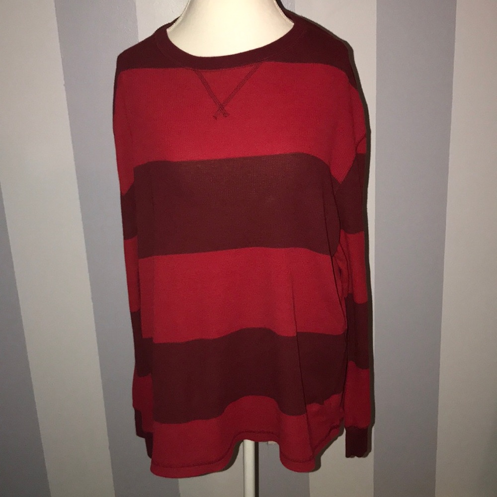 Men’s old navy waffle knitted thermal shirt